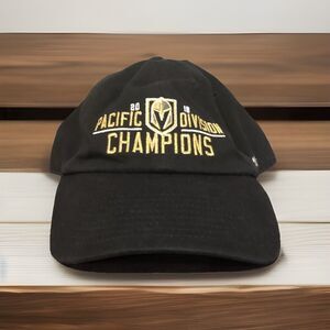 Vegas Golden Knights 2018 Pacific Division Champions Hat Black Adjustable Cap